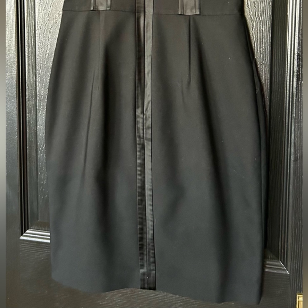 Cache Elegant, Yet Classic Black Fitted Dress - image 2